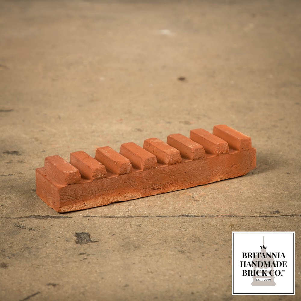 Dental String, Decorative 2 1/4" Handmade Red Brick