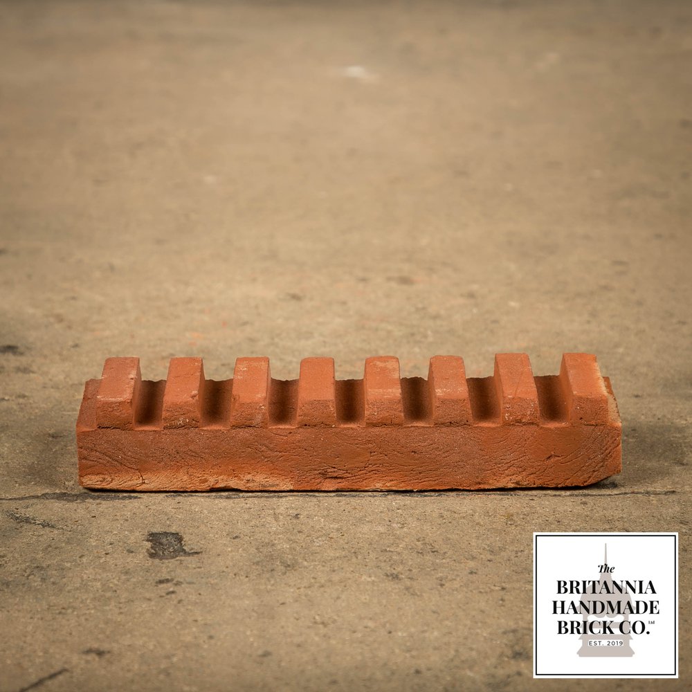 Dental String, Decorative 2 1/4" Handmade Red Brick