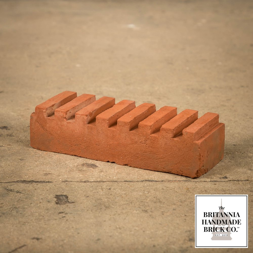 Dental String, Decorative 3" Handmade Red Brick