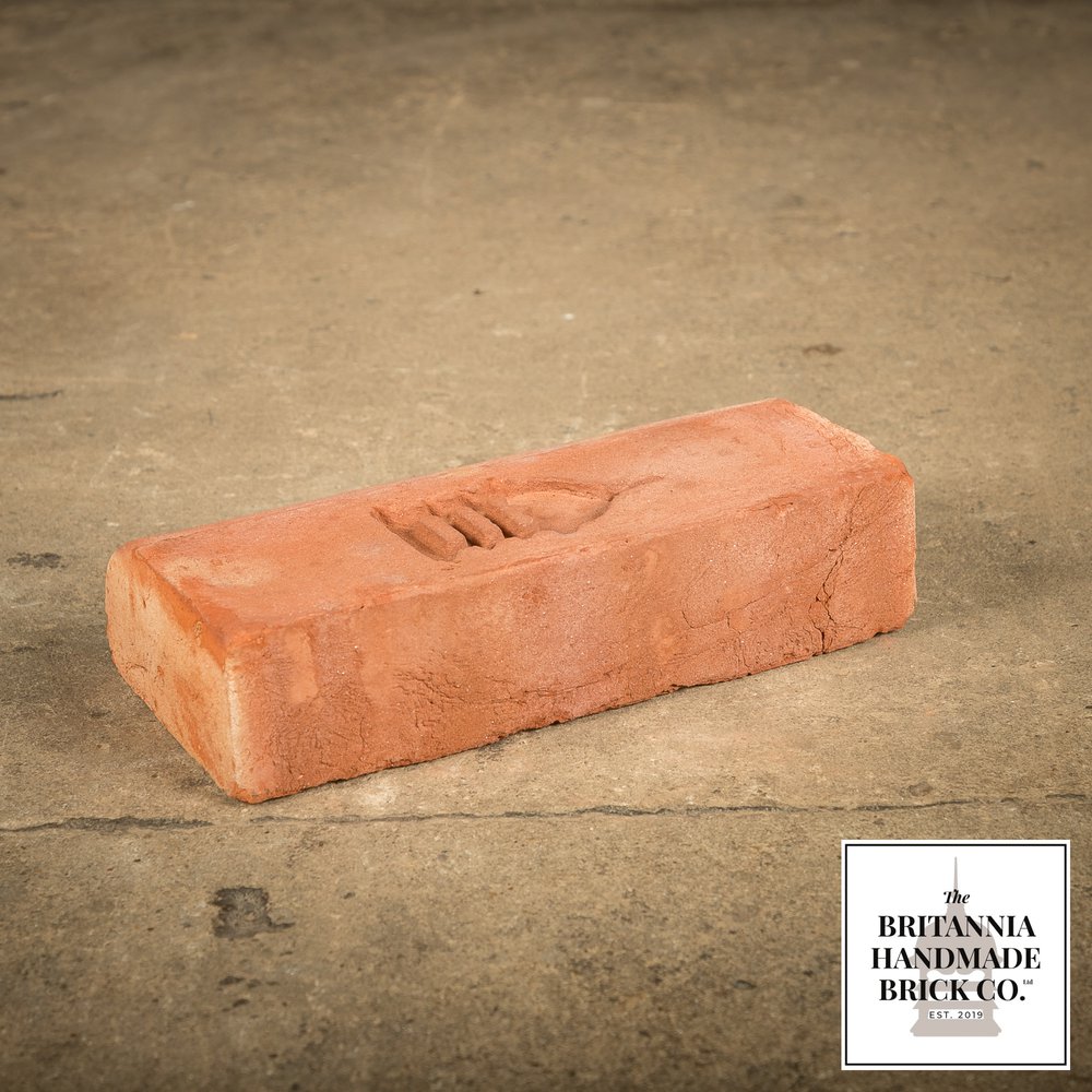 2” Bullnose Stretcher, Handmade Period Style Red Brick