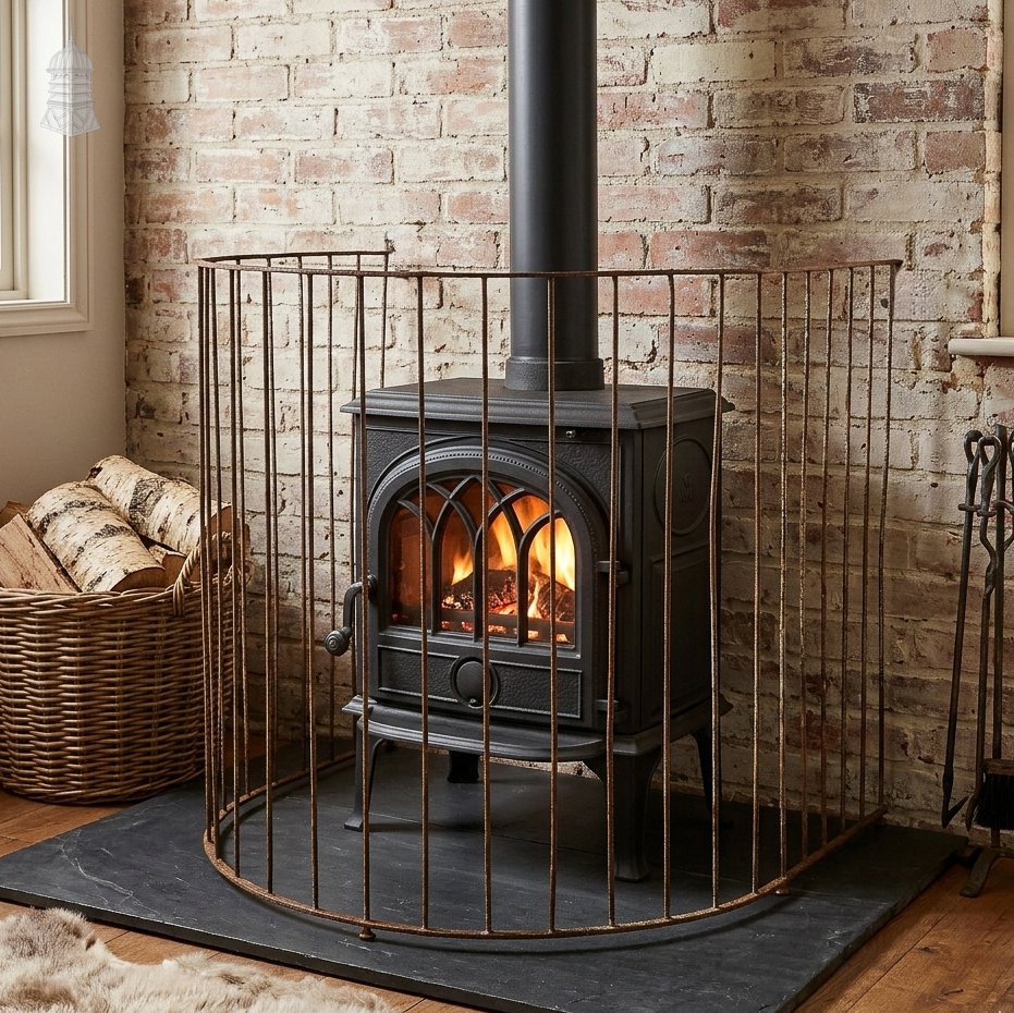 Wrought Iron Stove Guard
