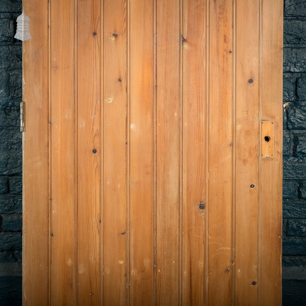 Framed Plank Door, Beaded Pine