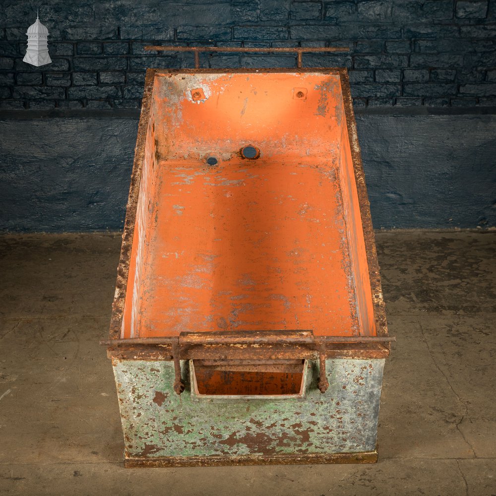 Industrial Wheeled Tank, Galvanised Handcart