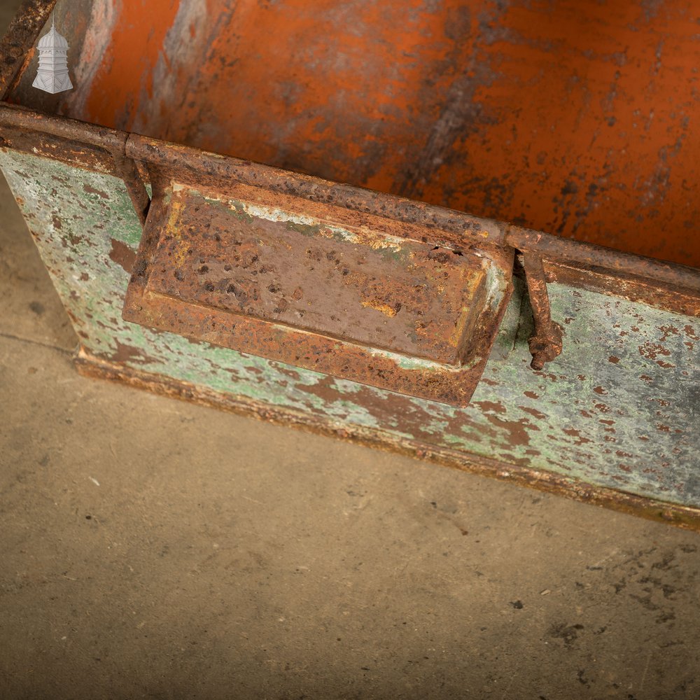 Industrial Wheeled Tank, Galvanised Handcart