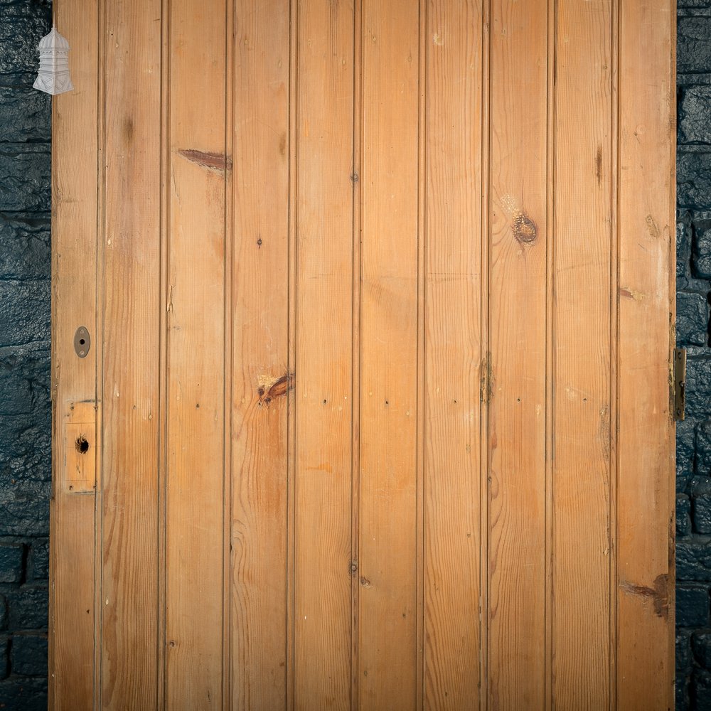 Framed Plank Door, Beaded Pine