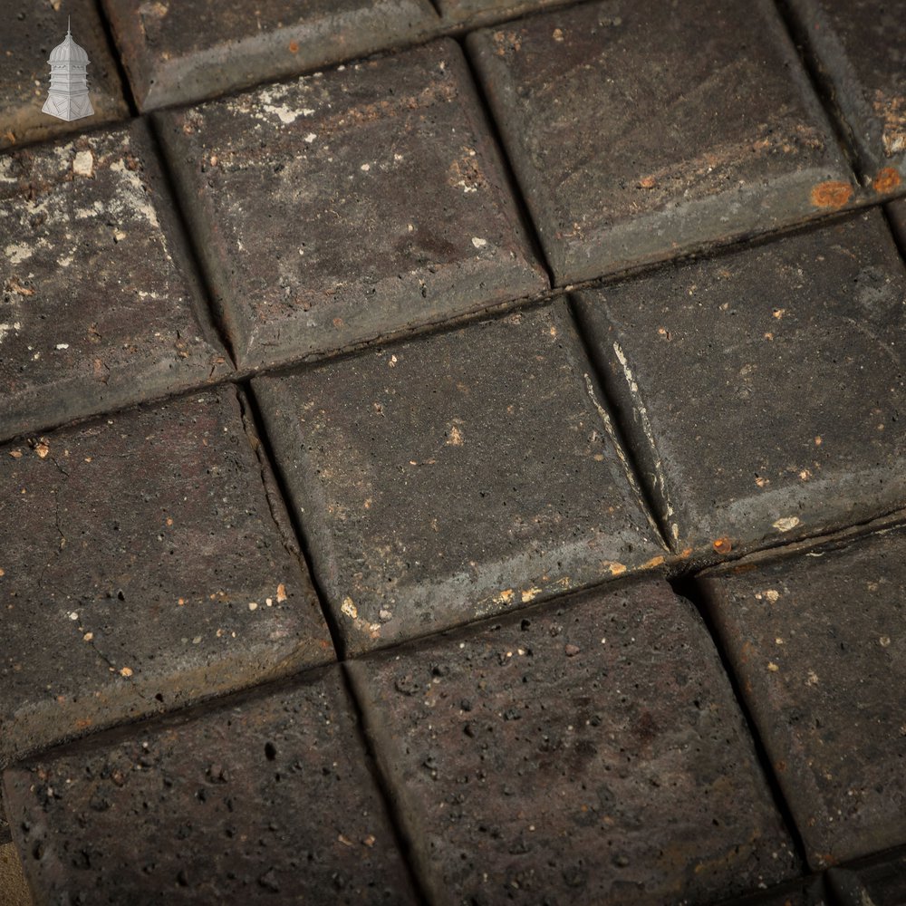 Reclaimed Stable Bricks, Staffordshire Blue Doubles, 122 Pavers