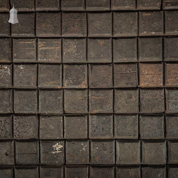 Reclaimed Stable Bricks, Staffordshire Blue Doubles, 122 Pavers