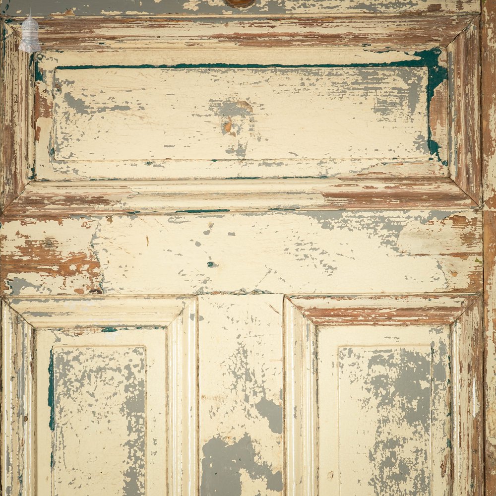 Pine Paneled Door, 5 Moulded Panel