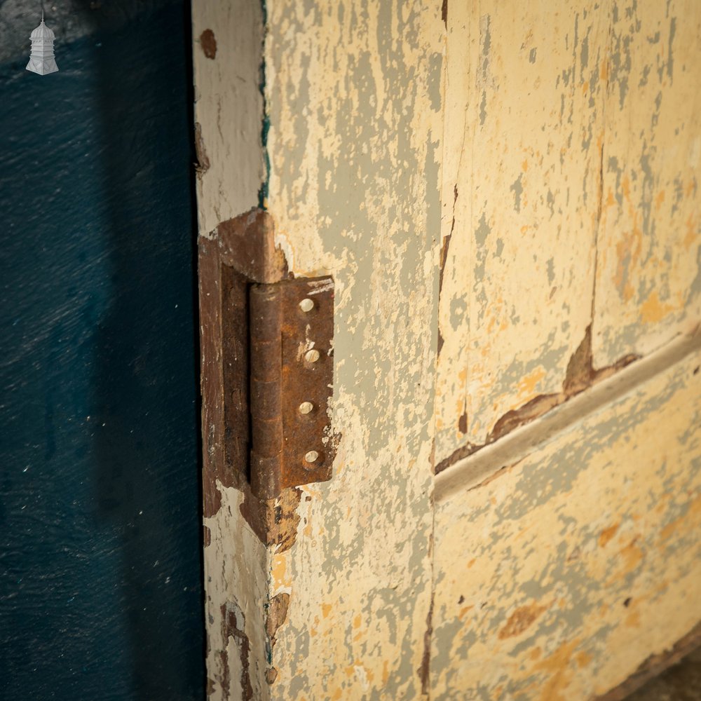 Pine Paneled Door, 5 Moulded Panel