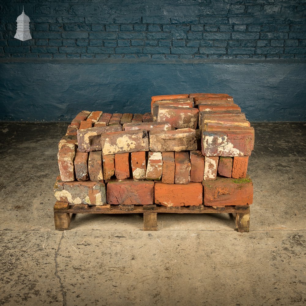 Reclaimed Red Bricks, Batch of 110