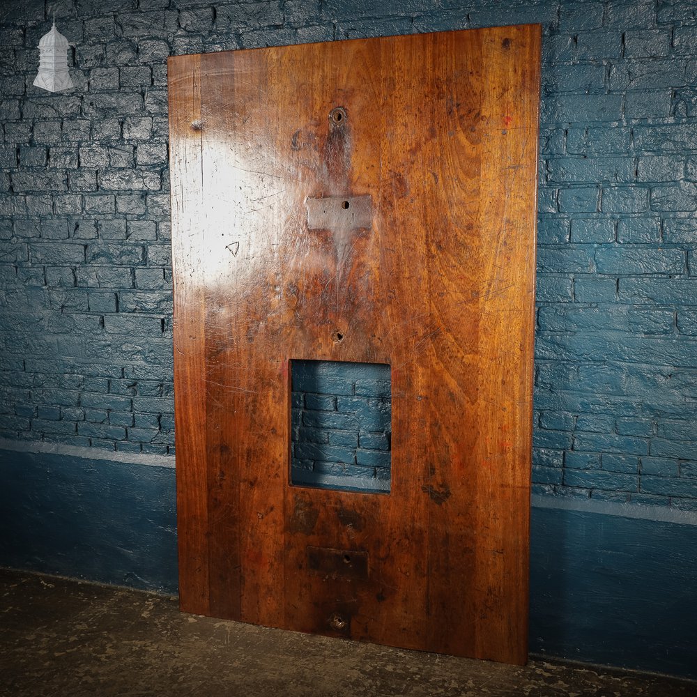 Iroko Worktop Reclaimed from a School Science Lab