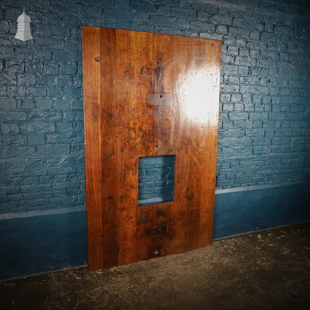 Iroko Worktop Reclaimed from a School Science Lab