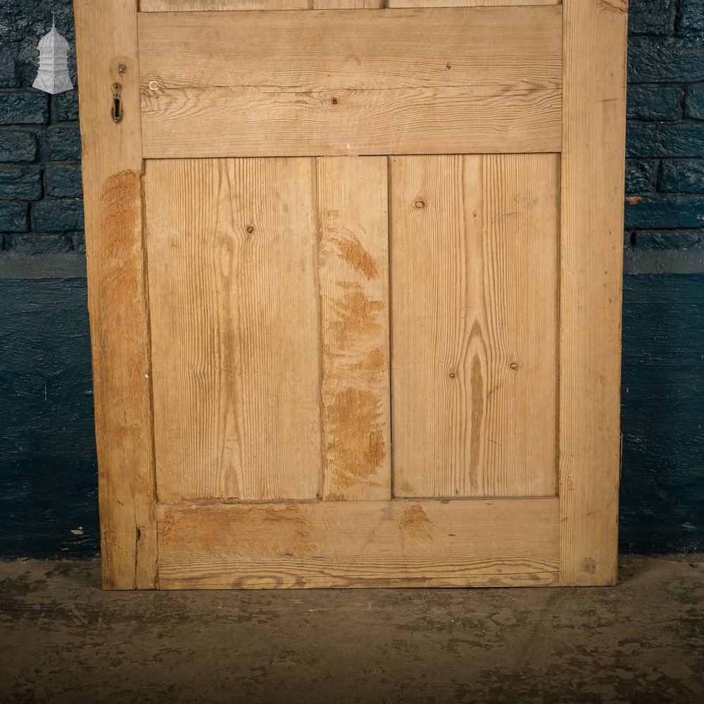 Pine Panelled Door, 4 Panel, Stop Chamfer Detail