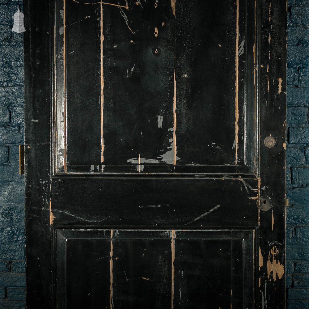 Panelled Door, 19th C Moulded 2 Panel