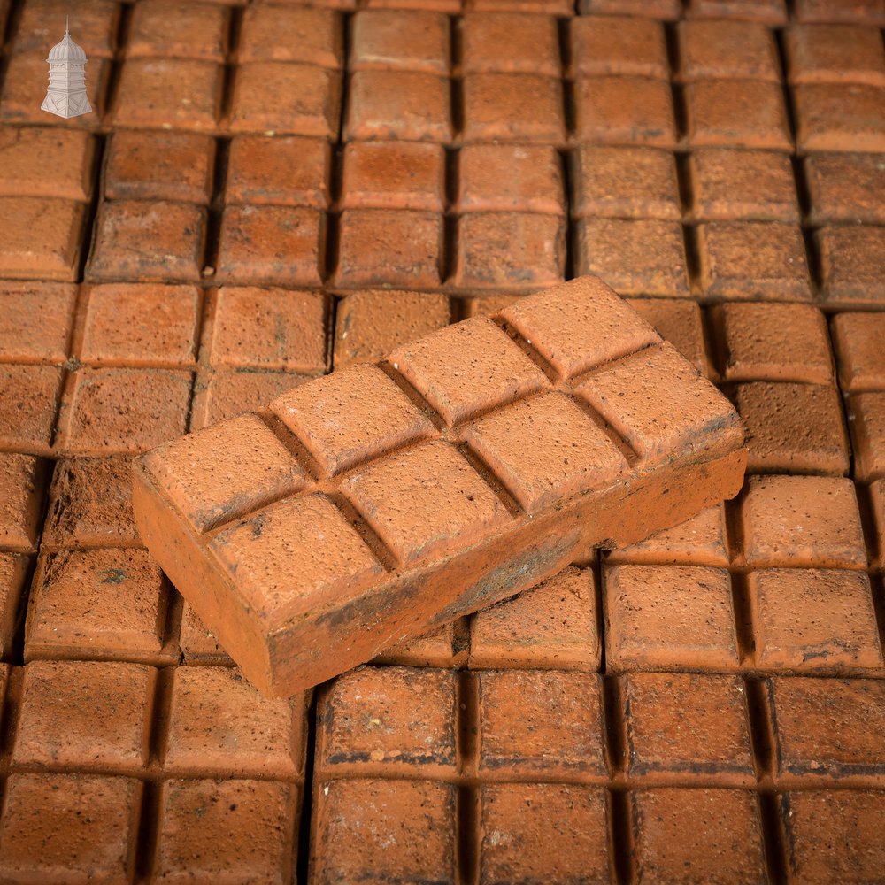 Reclaimed Stable Bricks, 8 Block Red Pavers - 2.27 Square Metres