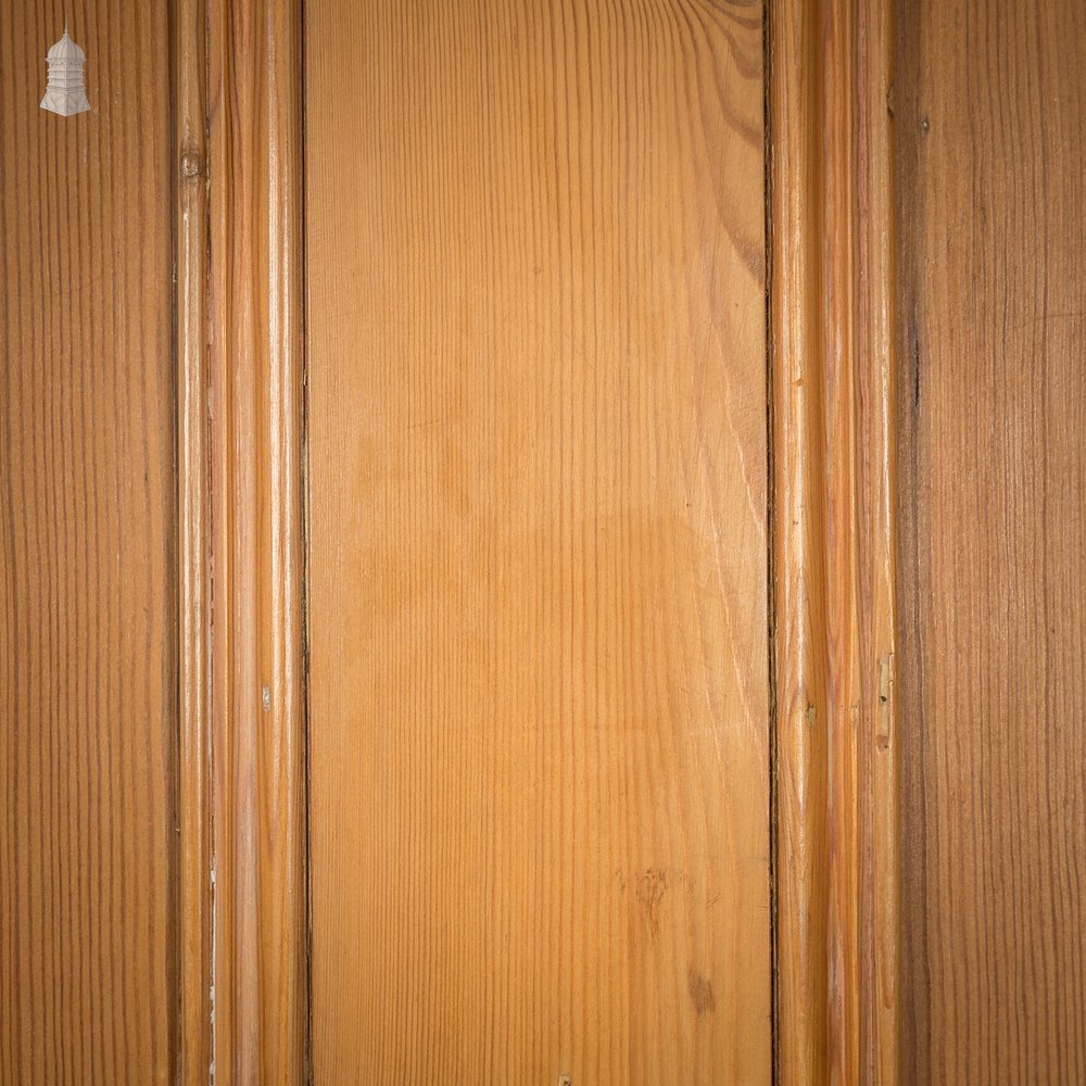 Pine Paneled Door, 4 Moulded Panel