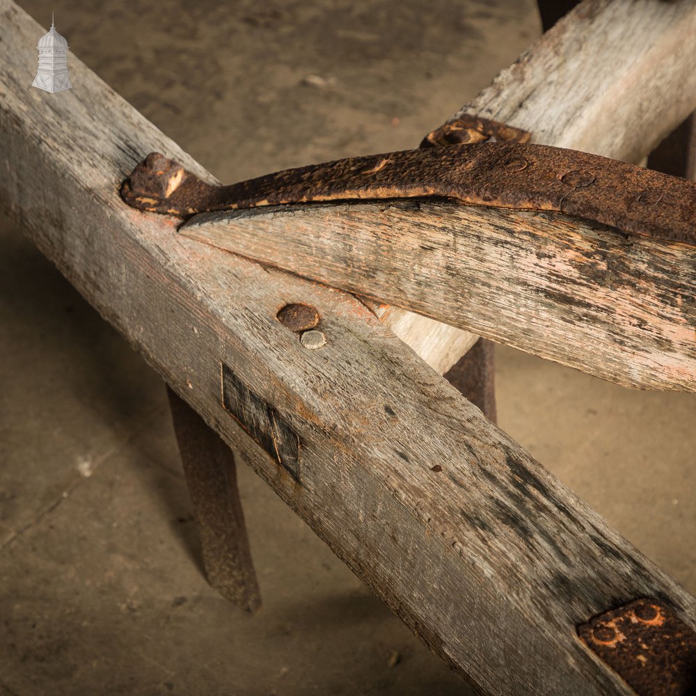 Bygone Field Harrow, Horse Drawn Cultivator