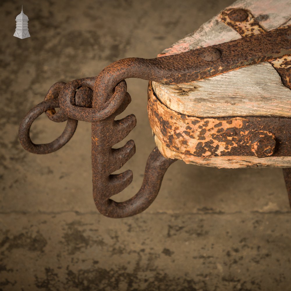 Bygone Field Harrow, Horse Drawn Cultivator