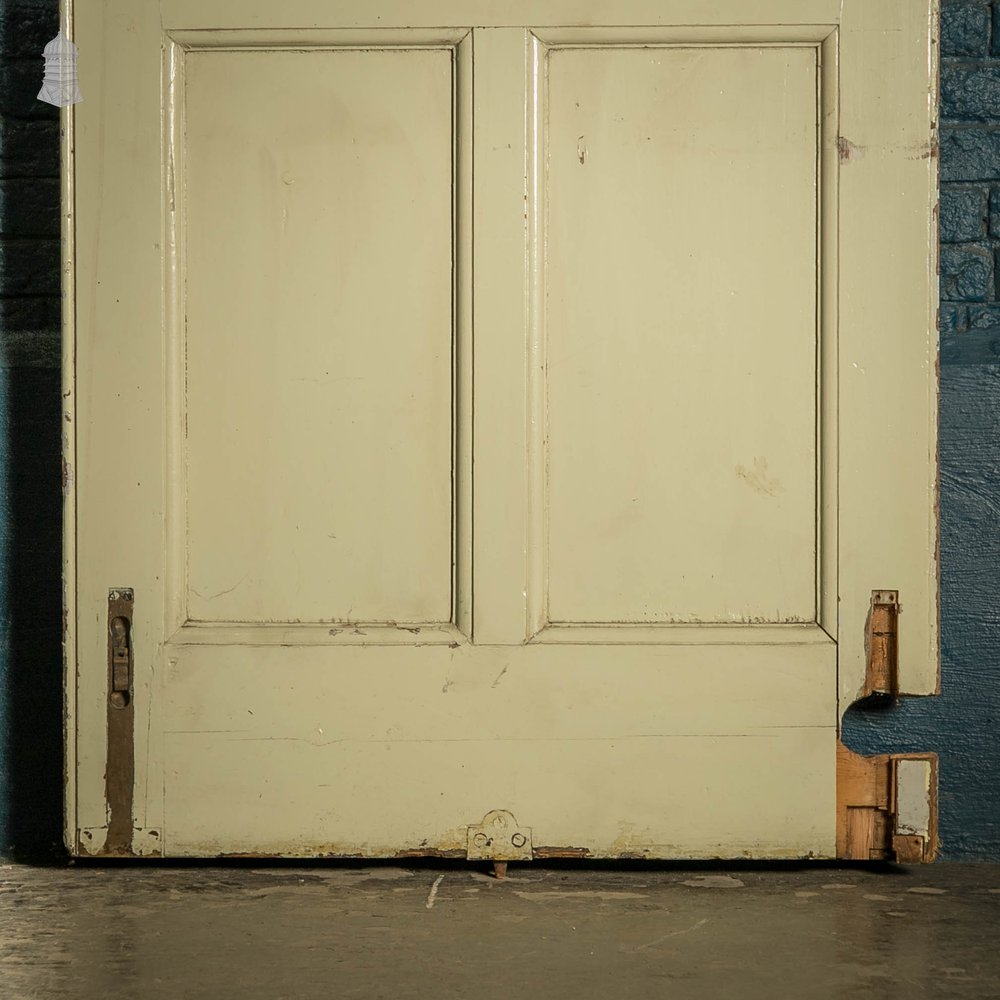 Glazed Room Divider, Painted Pine, 19th C