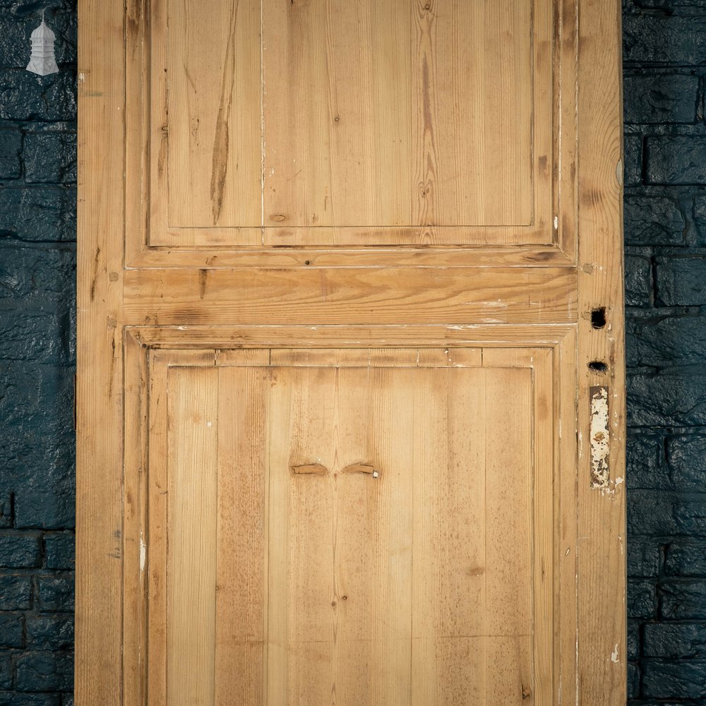 Pine Paneled Door, Moulded 2 Panel