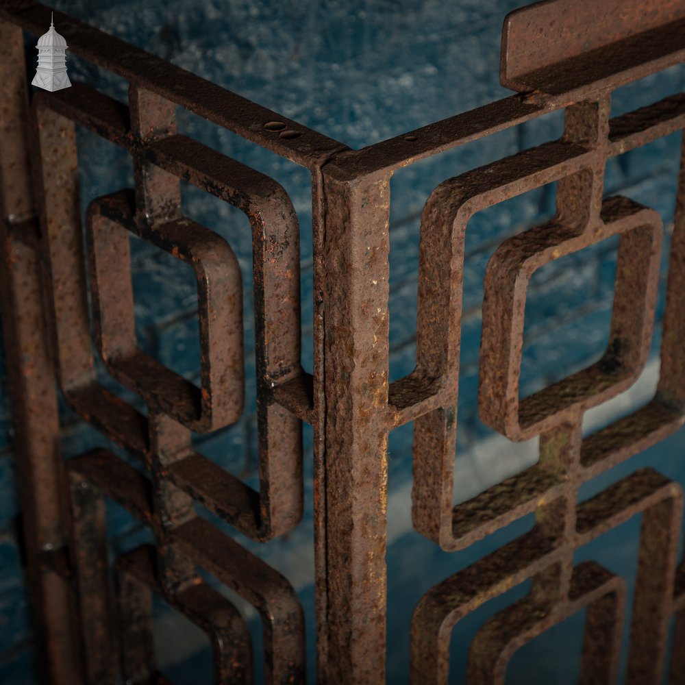 Porch Canopy Structure, Cast Iron