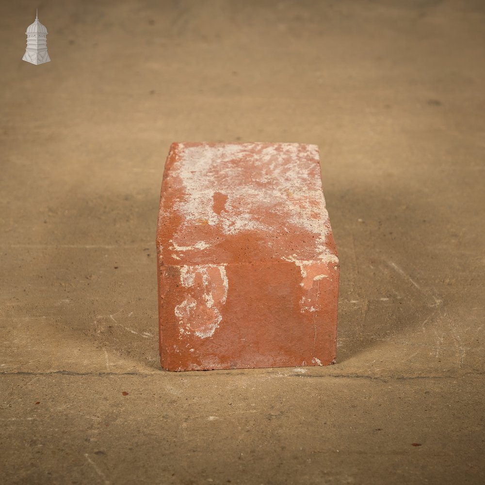 Curved Red Bricks, Batch of 58 Reclaimed Bricks