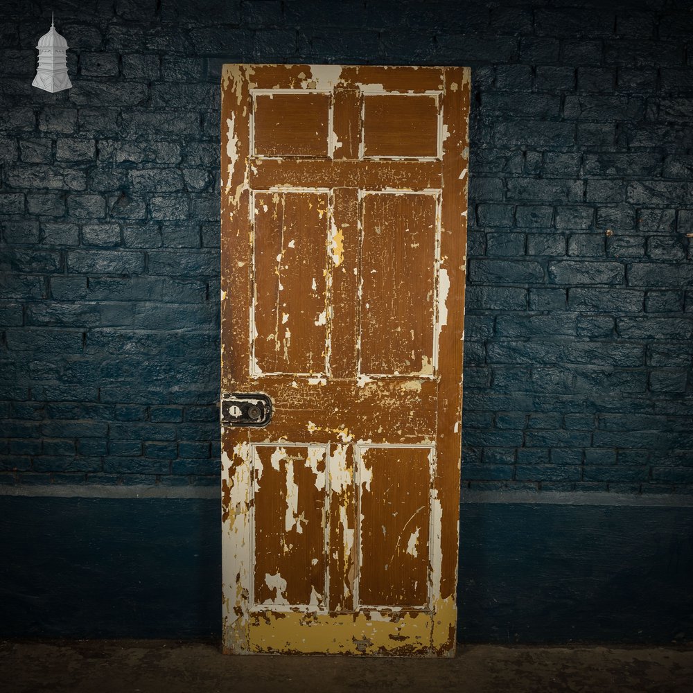 Moulded 6 Panel Door, Reclaimed