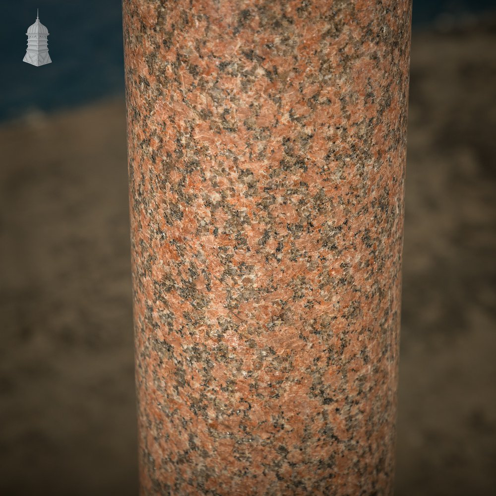 Red Granite Column, Polished