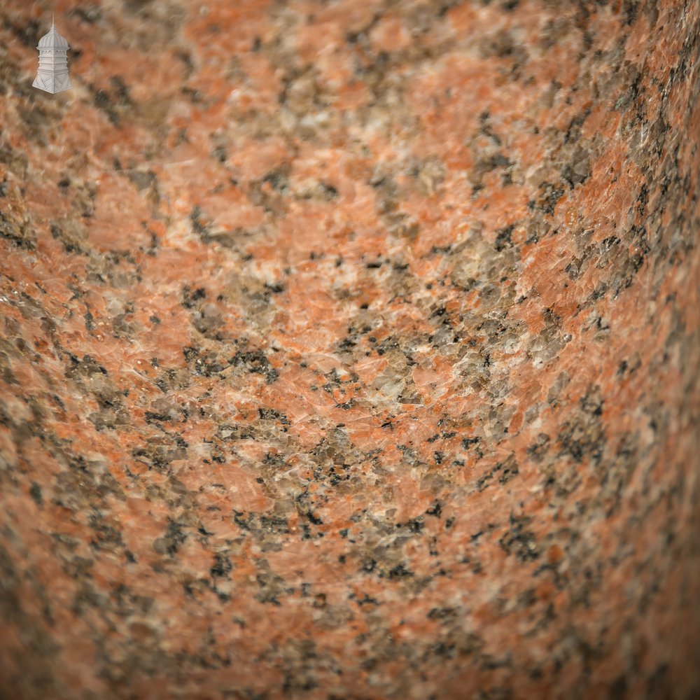 Red Granite Column, Polished