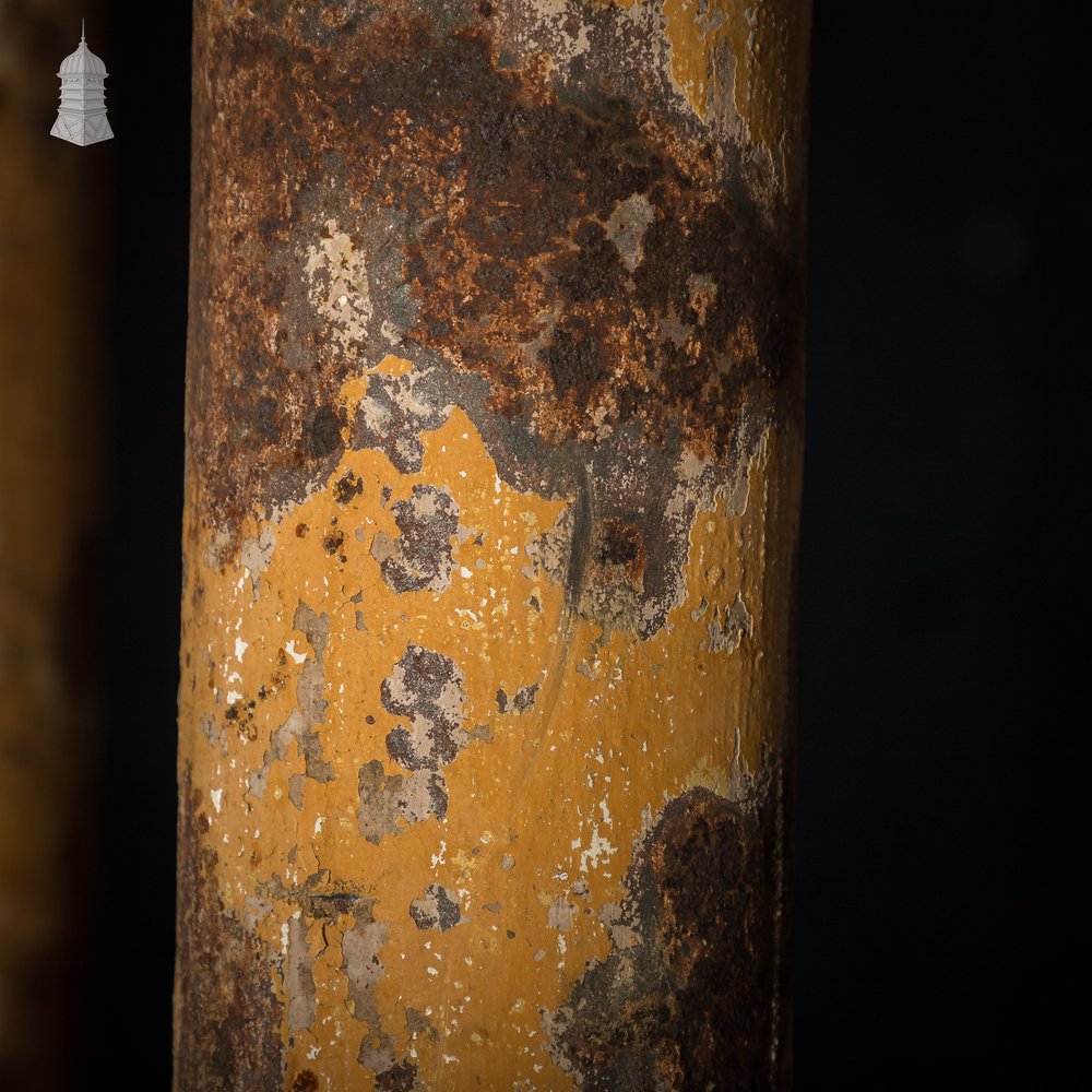 Nine Victorian Columns, Set of Cast Iron Pillars