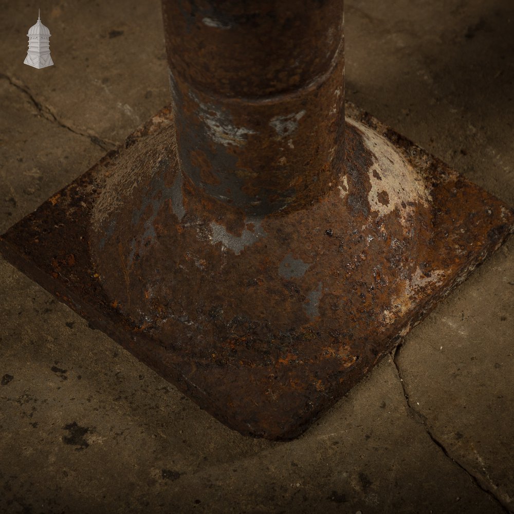 Nine Victorian Columns, Set of Cast Iron Pillars