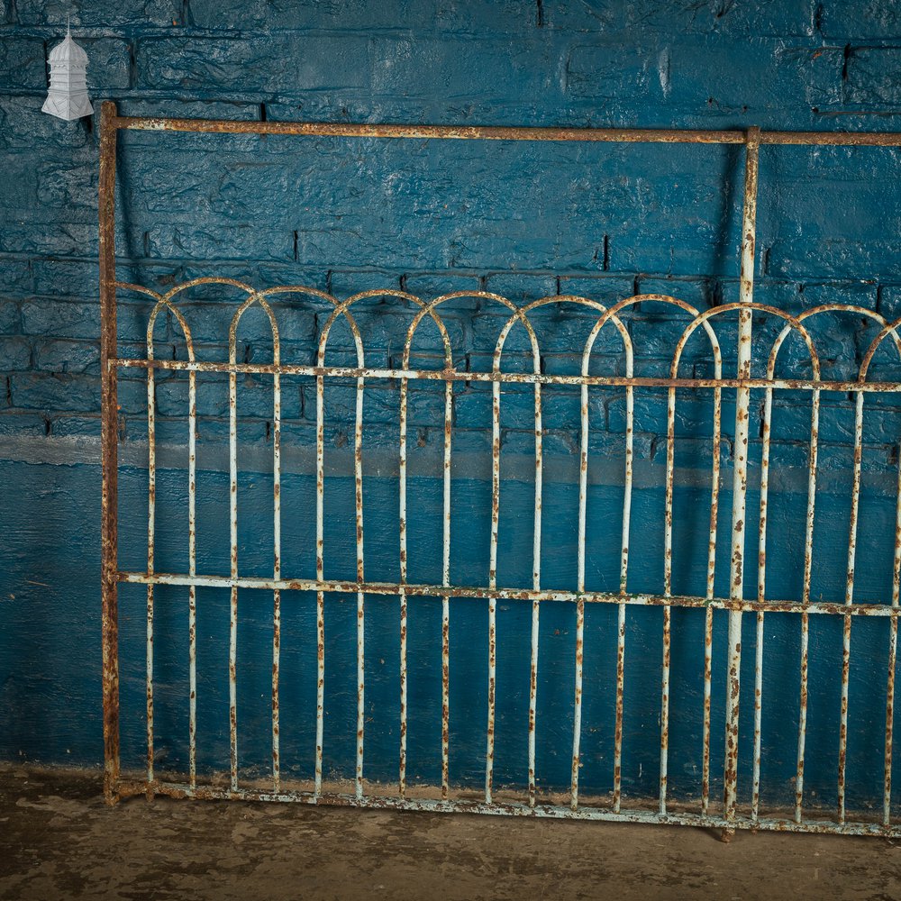 Wrought Iron Railing, Repeating Arch Design