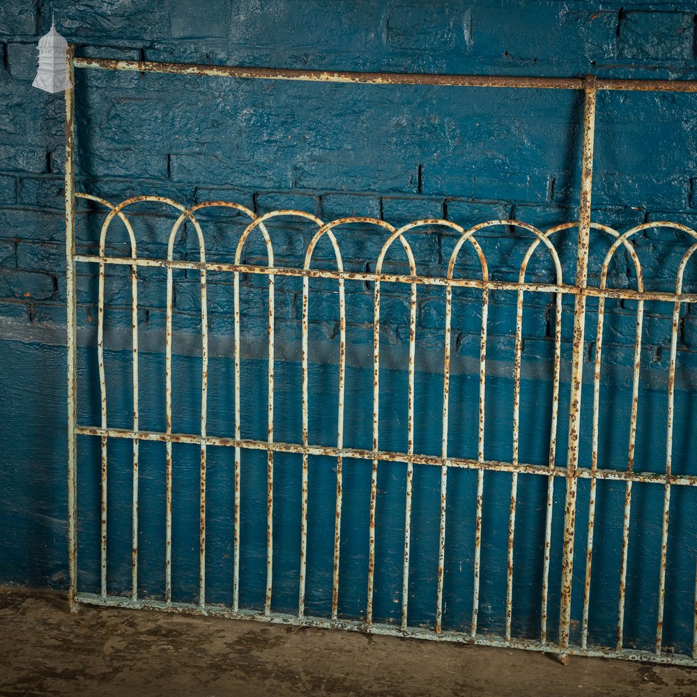 Wrought Iron Railing, Repeating Arch Design