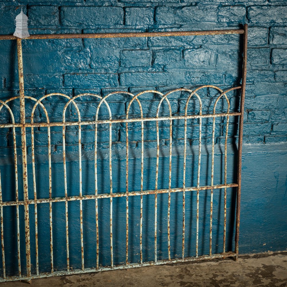 Wrought Iron Railing, Repeating Arch Design