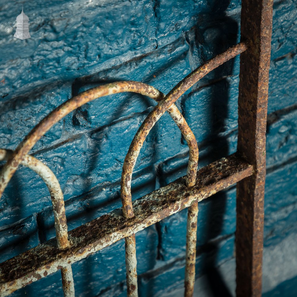 Wrought Iron Railing, Repeating Arch Design