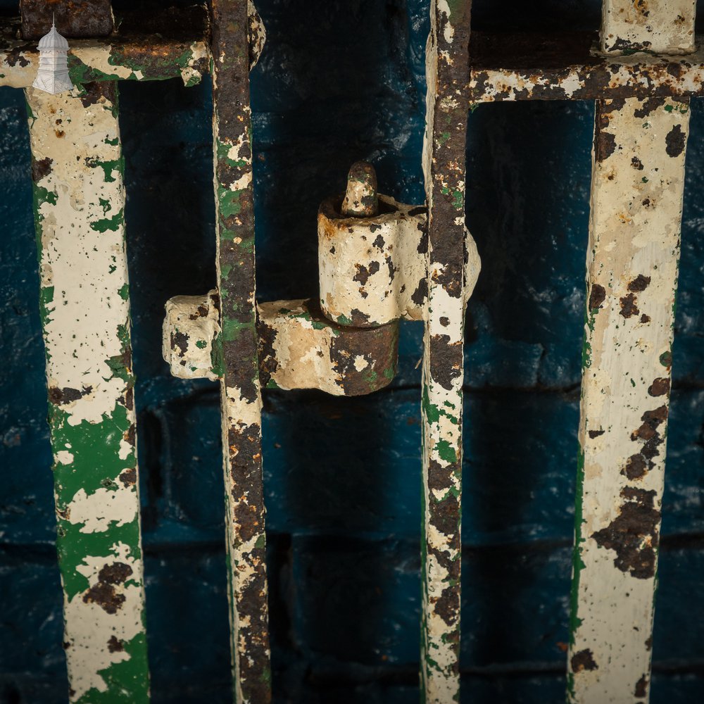 Railing and Pedestrian Gate, Wrought Iron