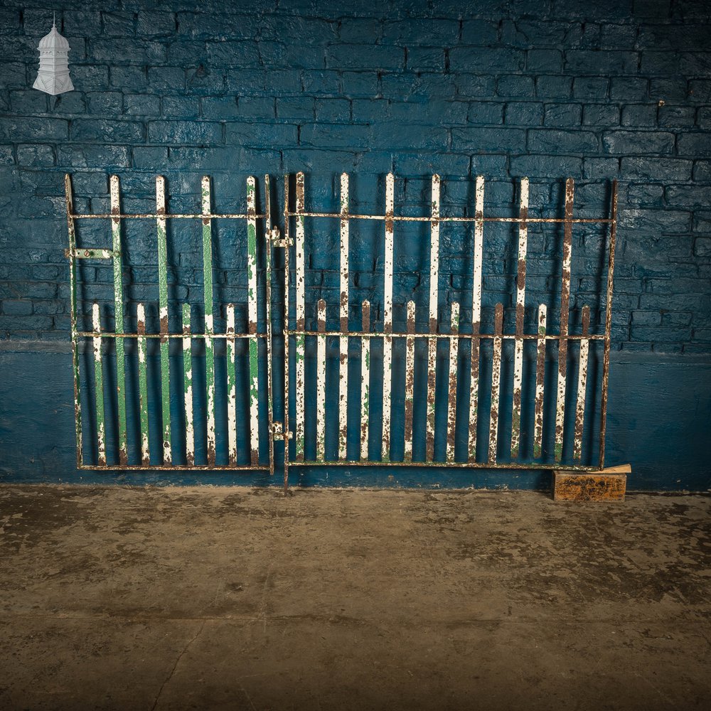 Railing and Pedestrian Gate, Wrought Iron