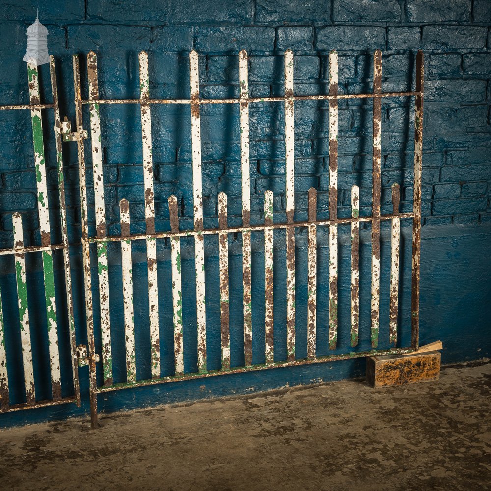 Railing and Pedestrian Gate, Wrought Iron