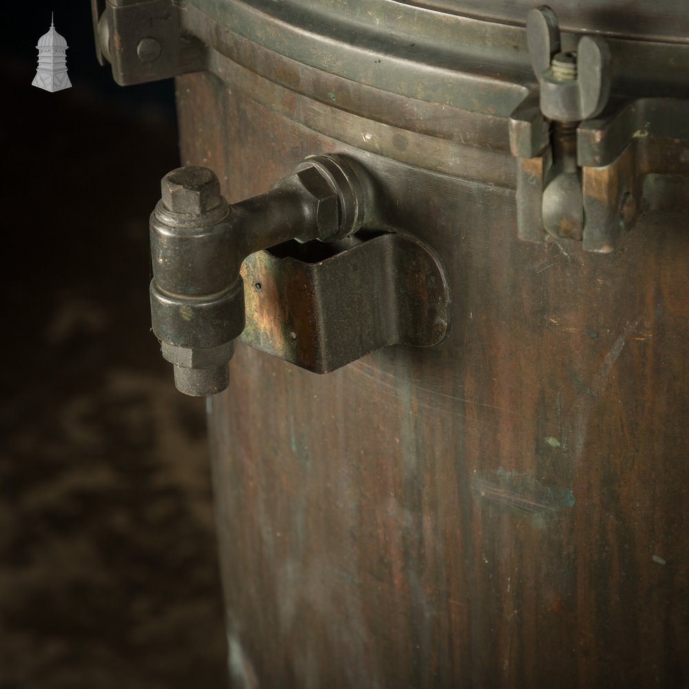Copper Pressure Cookers, Pair of Antique Boilers