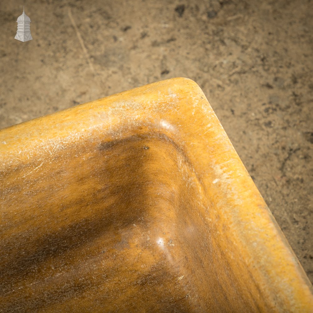 Trough Sink Planter, Worn Salt Glaze, Stamped ‘Hurlford by Kilmarnock’