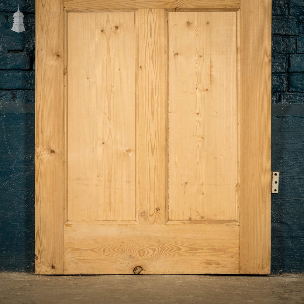 Pine Paneled Door, 4 Moulded Panel