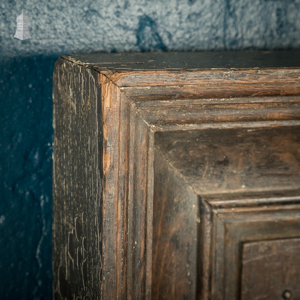 Carved Oak Panel, Cromwellian Style, Possibly 19th C