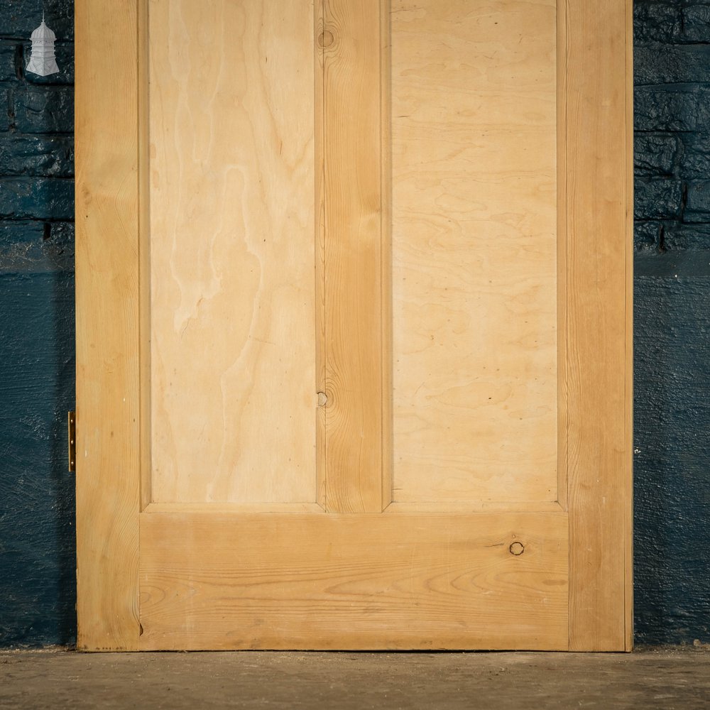 Pine Paneled Door, 3 Moulded Panel