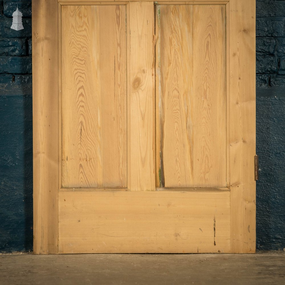 Pine Paneled Door, 4 Moulded Panel