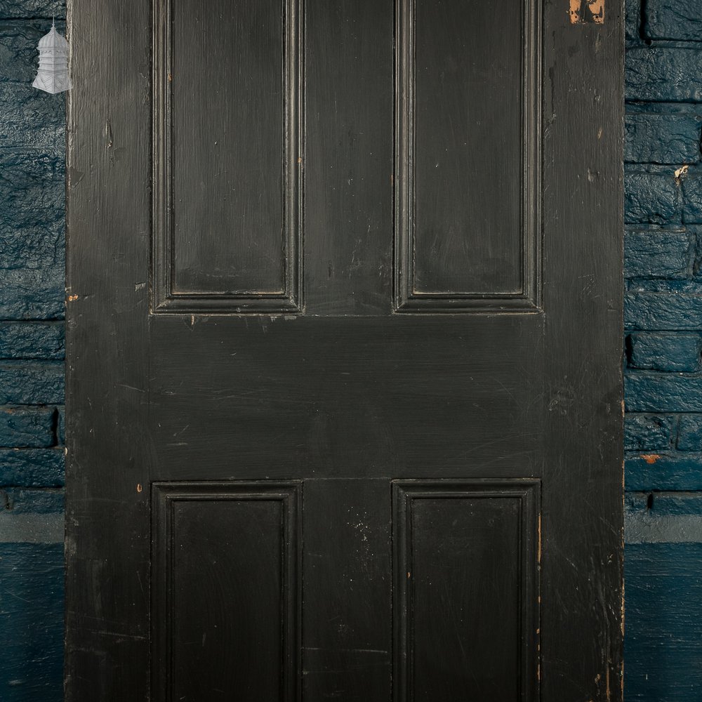 Pine Panelled Door, Moulded 4 Panel