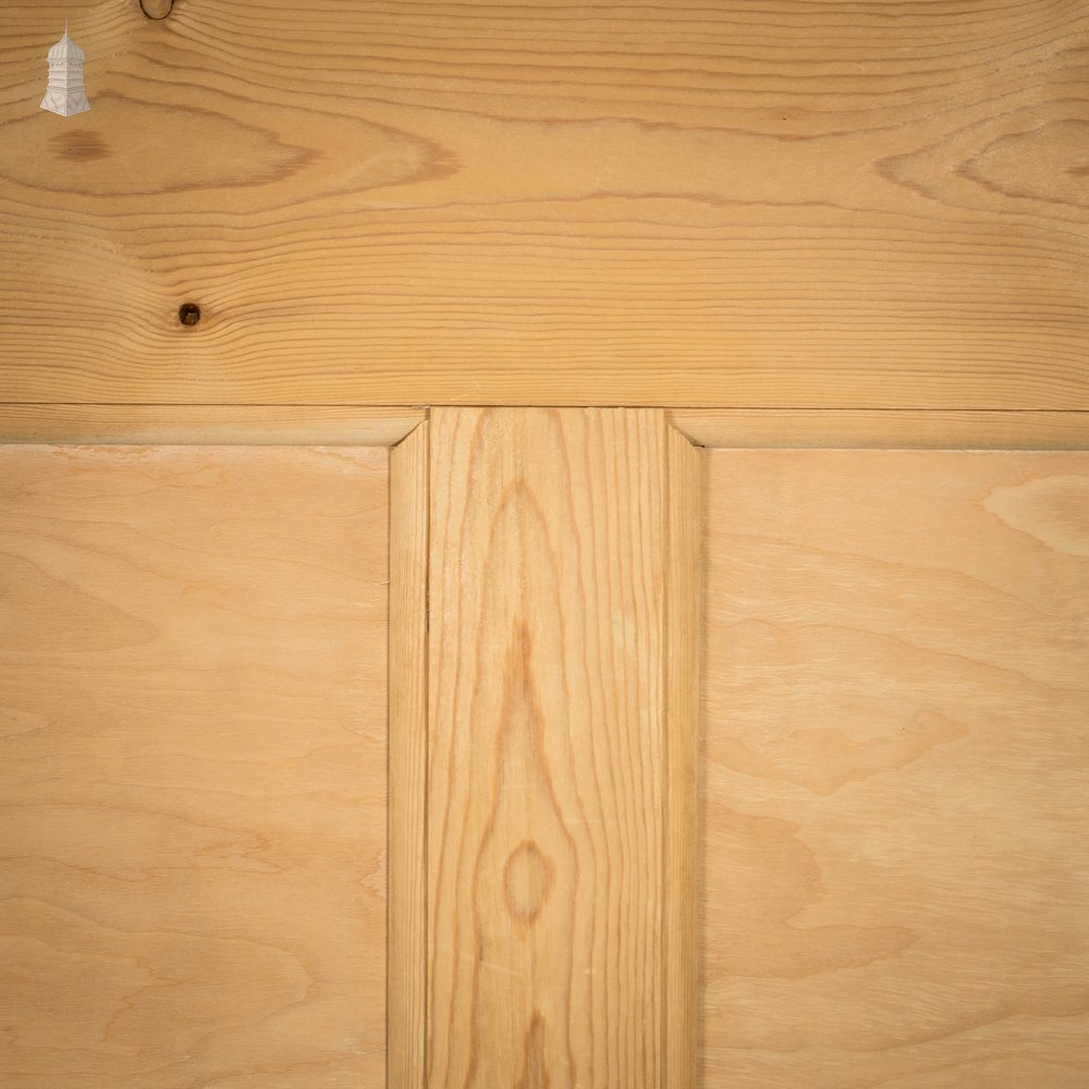 Pine Paneled Door, 3 Moulded Panel