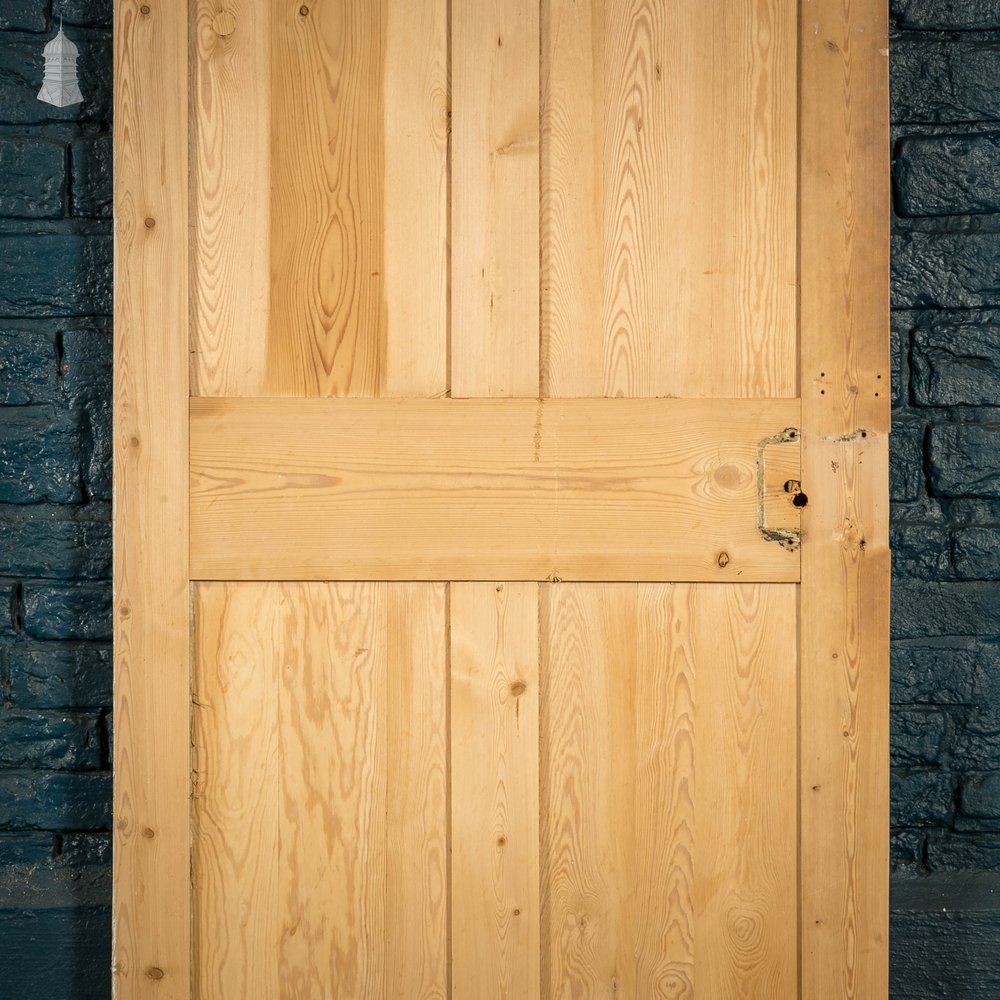 Pine Paneled Door, 4 Moulded Panel