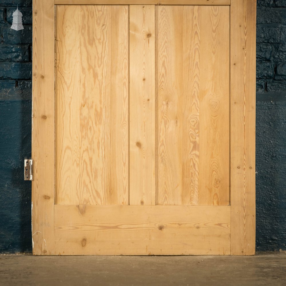 Pine Paneled Door, 4 Moulded Panel