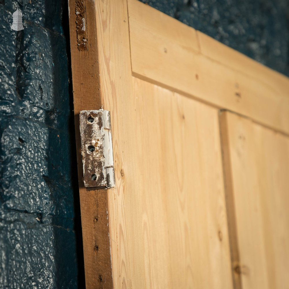 Pine Paneled Door, 4 Moulded Panel