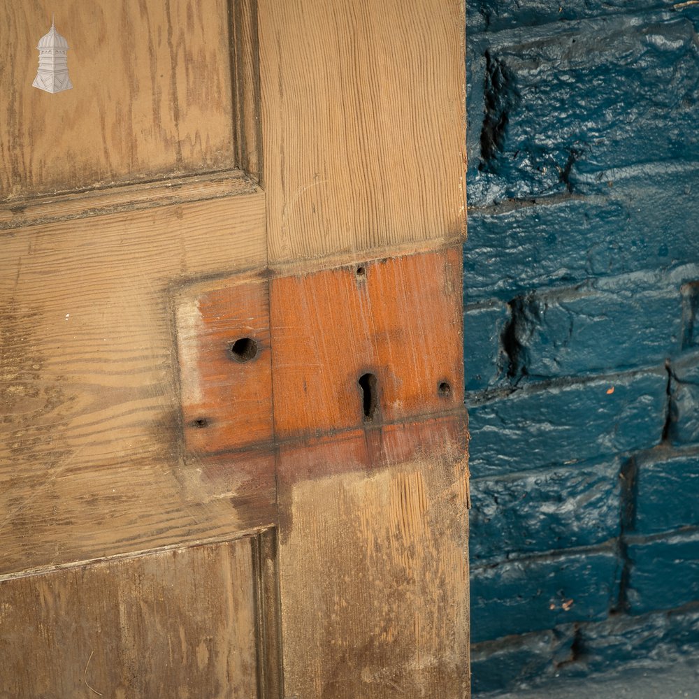 Panelled Pine Door, 5 Moulded Panels